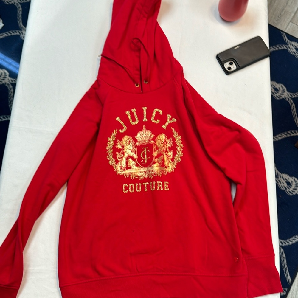 Size Medium red sweat shirt Juicy